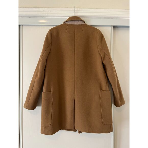 Madewell Hollis Double-Breasted Coat in Classic Desert - Small - Picture 2 of 4